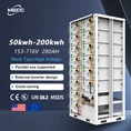 Lifepo 4 280Ah High Voltage Racked Lithium Battery Kabinè
